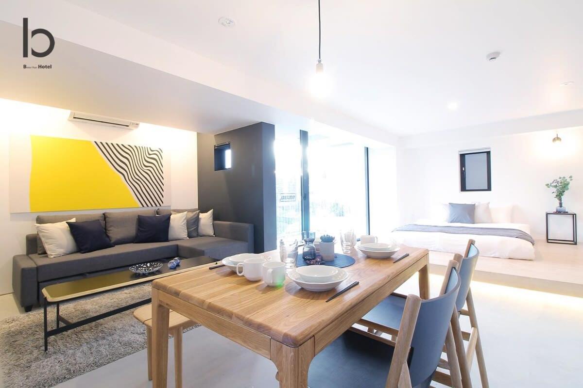 公寓 Bhotel Heiwaodori 401 - Brand New Famous Dori 6ppl 广岛